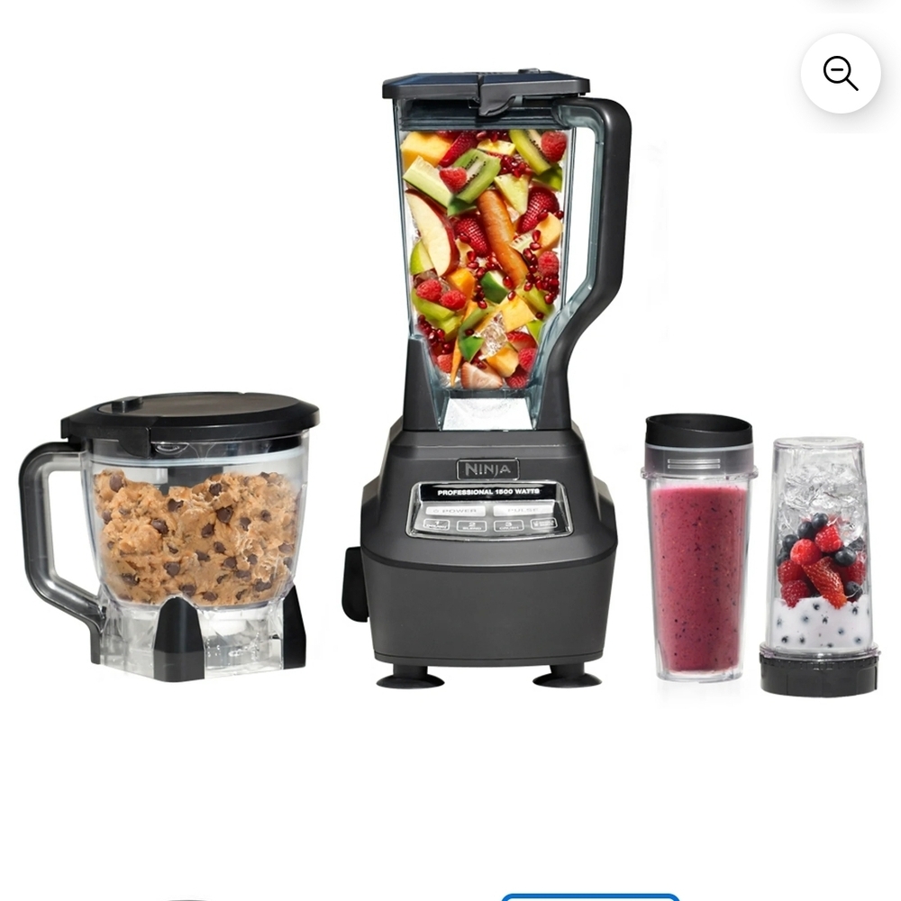 Ninja Black Professional Blender System with Multiple Jars